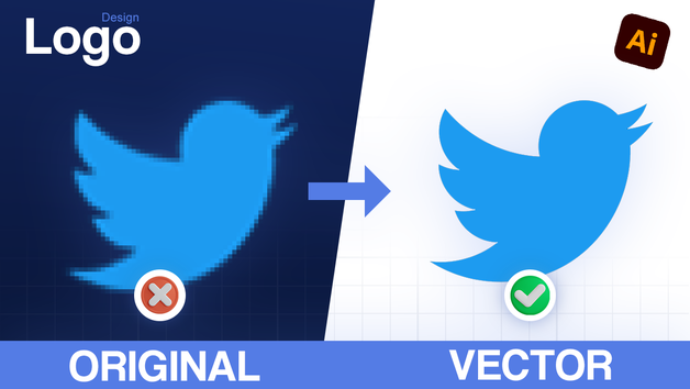Je vais vectoriser votre logo ou illustration pixelisé par Kacper_Landowski