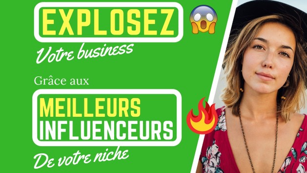 Je vais trouver les meilleurs influenceurs de votre niche pour exploser ...