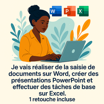 Je vais de la saisie sur Word, créer des présentations PowerPoint et ...