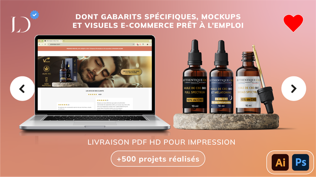 Je vais créer votre étiquette moderne et sur-mesure par LaurenDesign