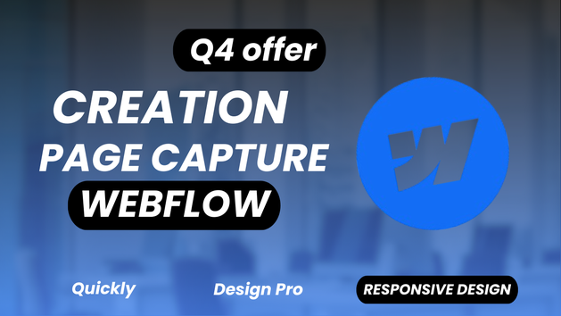 I will create page capture Webflow by Casimir__Digi