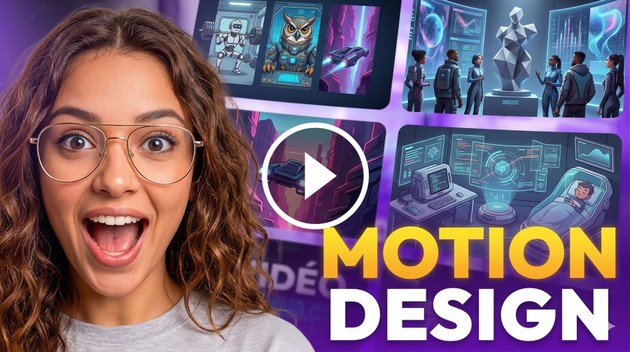 Je vais réaliser pour vous une animation en motion design captivante ...