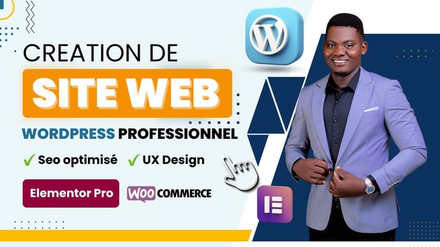 Je vais créer votre site web WordPress professionnel avec Elementor Pro ...