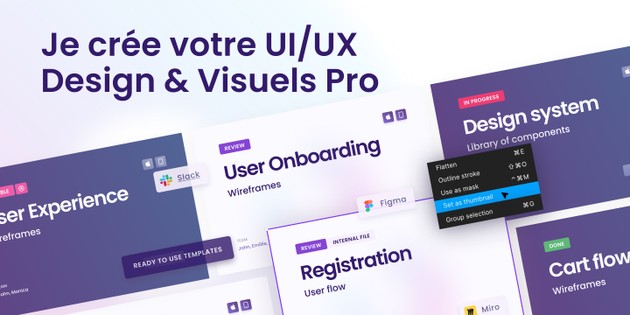 Je vais créer un design UI/UX moderne et vos visuels graphiques ...