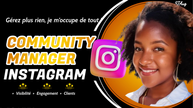 Je vais être votre community manager Instagram par AugustineSONNA