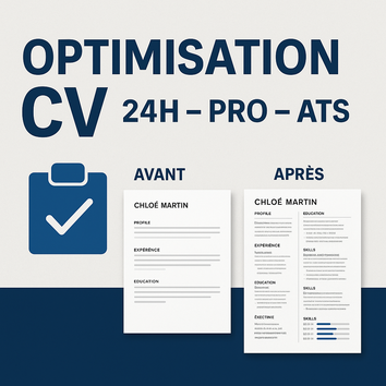 Je vais créer, refaire ou optimiser votre CV, Lettre de motivation par ...