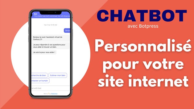 Je vais faire un Chatbot personnalisé pour votre site web par ZRX_Graphic