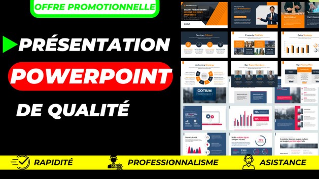 Je vais réaliser votre présentation PowerPoint par PaulAmaral