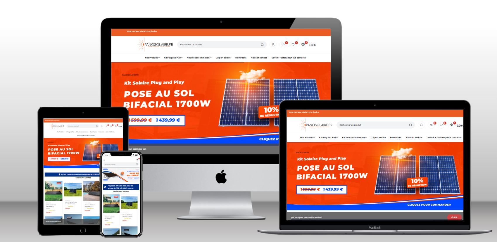 Refonte du site PanoSolaire