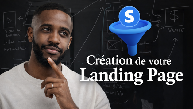 Je vais créer votre page de capture ou Landing Page Systeme.io par ...