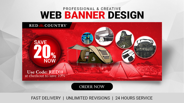 I will design quality web banner ads by smartgraphic
