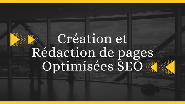 Je vais rédiger les pages de votre site web pour un bon référencement ...
