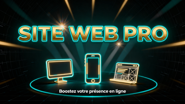 Je vais créer un site web professionnel moderne et responsive par RMSTUDIO