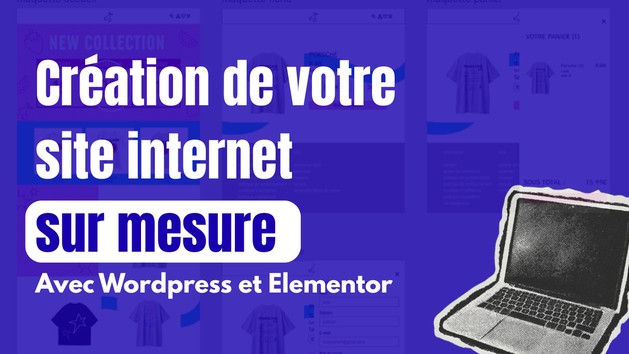 Je vais concevoir votre site web wordpress fonctionnel avec elementor ...