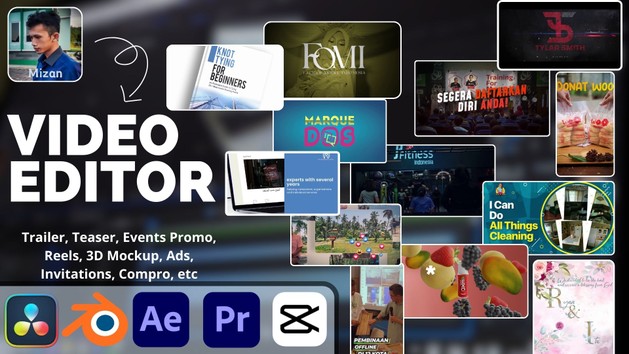 I will create a video teaser, trailer, ads, 3d mockup, compro, etc by ...