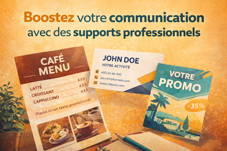 Je vais créer les supports de communication pour votre activité par Ben_P