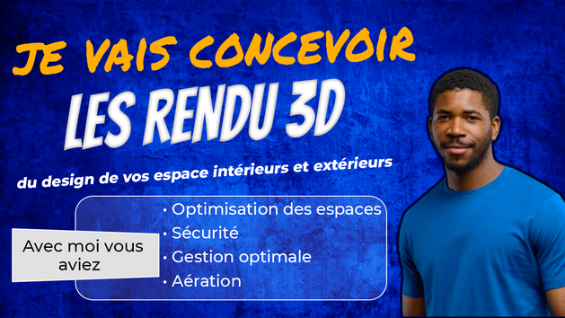 Je vais faire le design de vos espace intérieurs et extérieurs par ...