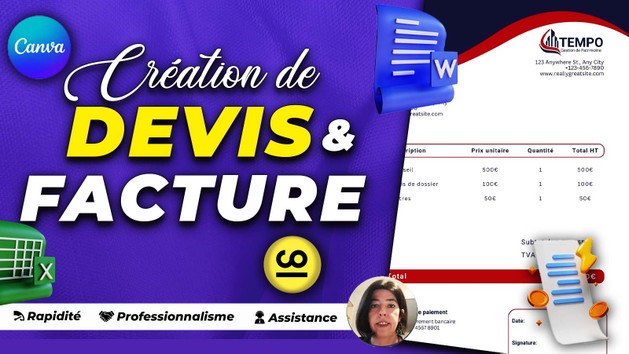 Je vais produire vos devis et factures personnalisés par VERO_PENISSAT