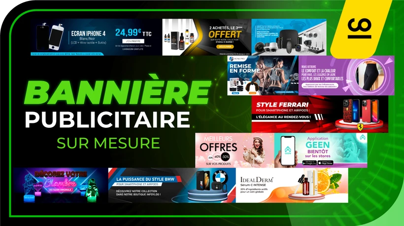 Je vais créer une bannière Facebook qui impact, qui attire des clients ...