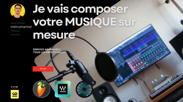 Je vais composer votre musique ou instrumentale / instrumental sur ...