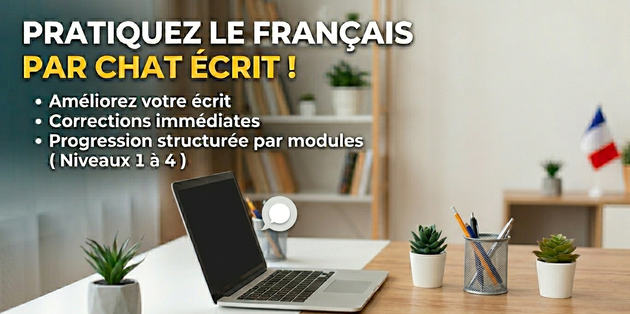 Je vais être votre partenaire de conversation en français par chat par ...