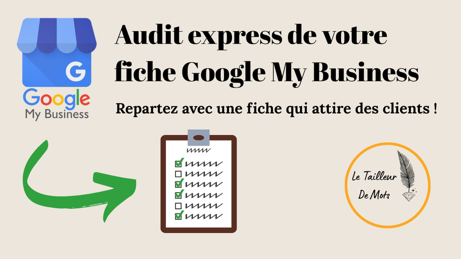Je vais faire un audit express de votre fiche Google My Business et ...