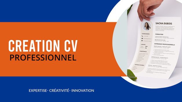 Je vais créer un CV professionnel et moderne par John_dev