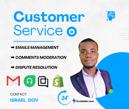 I will manage the customer service of your dropshipping store ...
