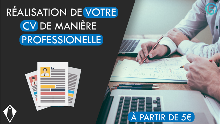 Je vais réaliser un excellent CV professionnel par InfluentPRO