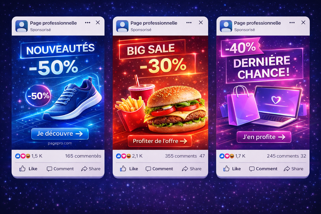 Je vais créer vos bannières publicitaires pro sur mesure par AndreaDurand