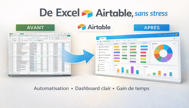 Je vais transformer votre fichier Excel en base Airtable structurée par ...
