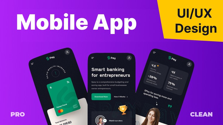 I will design creative mobile app UI UX for IOS or Android by Flutter