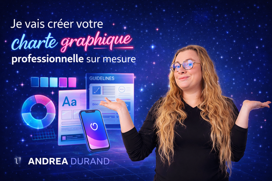 Je vais créer votre charte graphique pro sur mesure par AndreaDurand