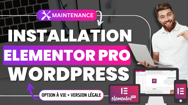 Je vais installer elementor pro la version légale par Donatien_wpweb