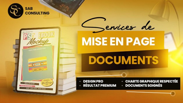 Je vais faire la mise en page de vos documents Word par Sab_Consulting