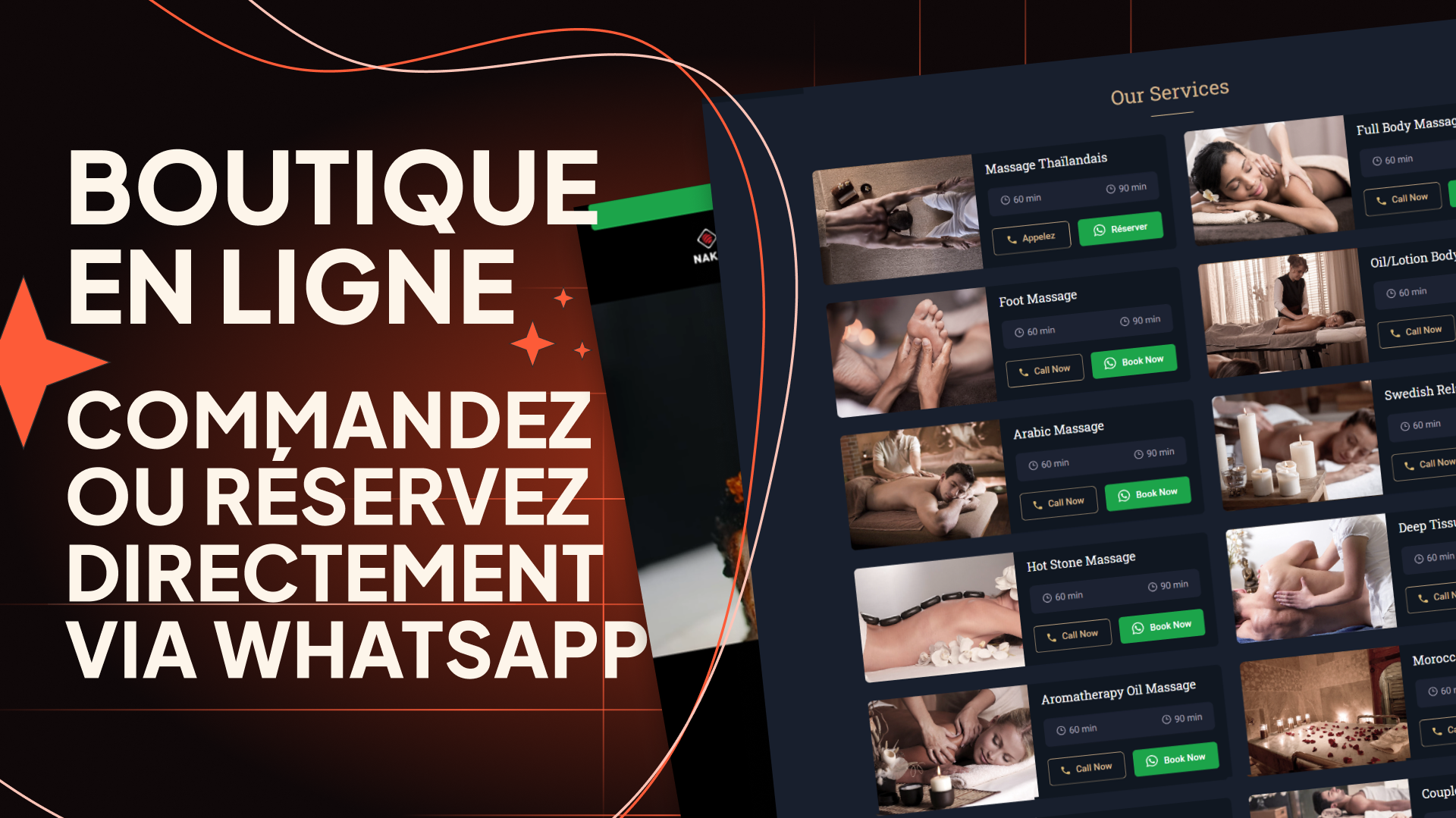 Site e-commerce connecté à WhatsApp Business