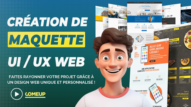 Je vais faire le design UX/UI de votre landing page avec Figma en 5 ...