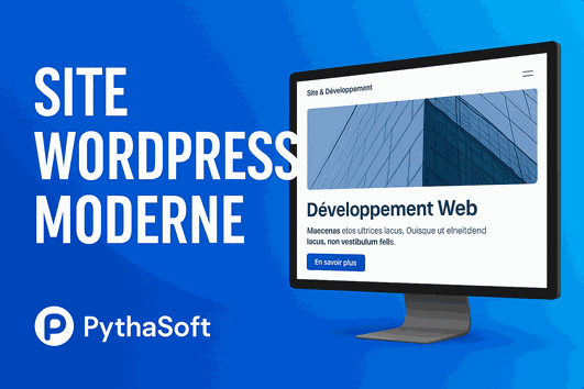 Je vais créer un site web professionnel one page moderne et responsive ...