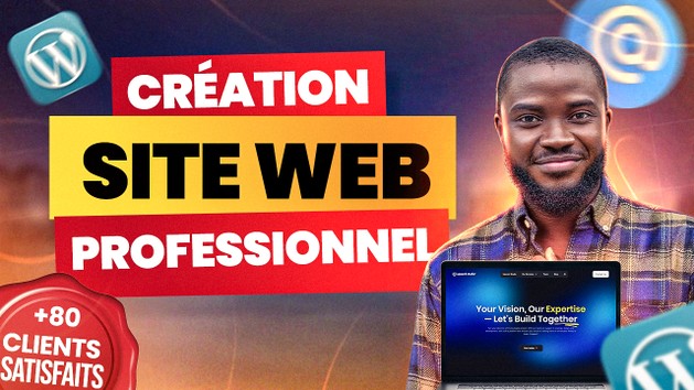 Je vais faire la création de votre site web professionnel sur mesure ...