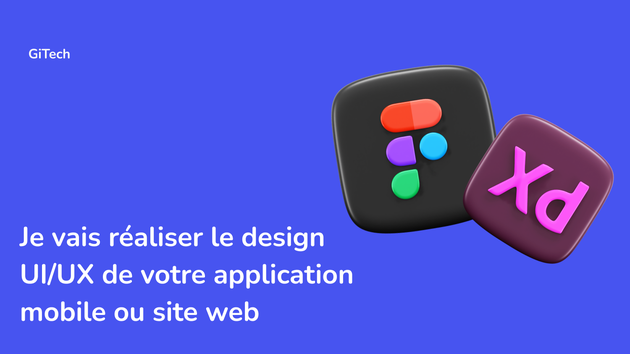 Je vais réaliser le design UI/UX de votre application mobile ou site ...