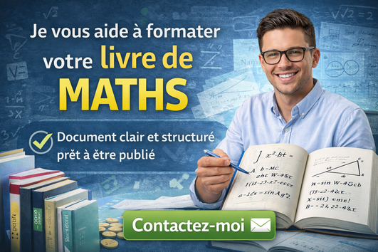 Je vais vous aider à formater et mettre en page votre livre de ...