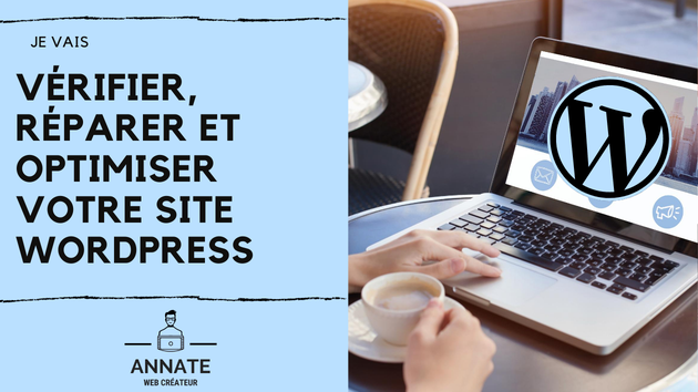 Je vais vérifier et optimiser votre site sous wordpress par Annate