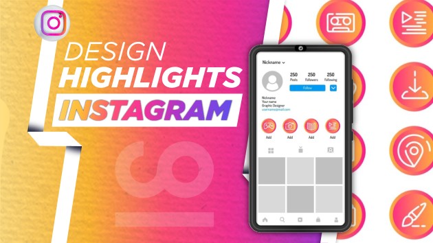 I will create the design of your Instagram highlights by FMK