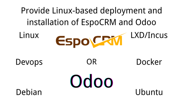 I will deploy and install EspoCRM CRM and Odoo ERP by jack9603301