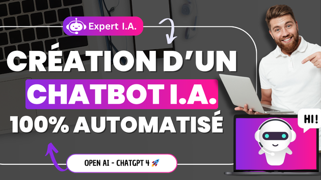 Je vais créer un chatbot ia 100% automatisé pour votre site par ...