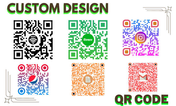 I will create a customized qr code with logo by Naif_Mashook