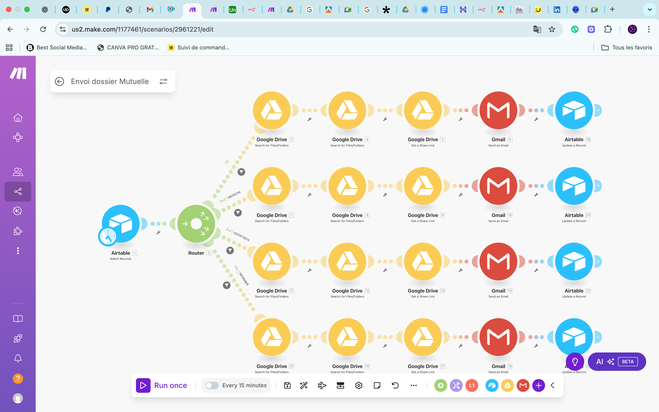 Automatisation de rédaction et gestion de contrats