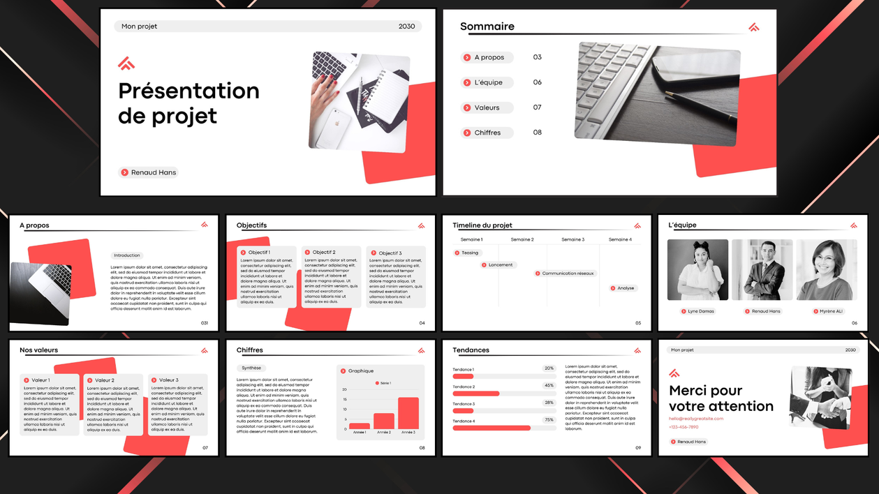 Je vais concevoir votre présentation Powerpoint Professionnel par ...