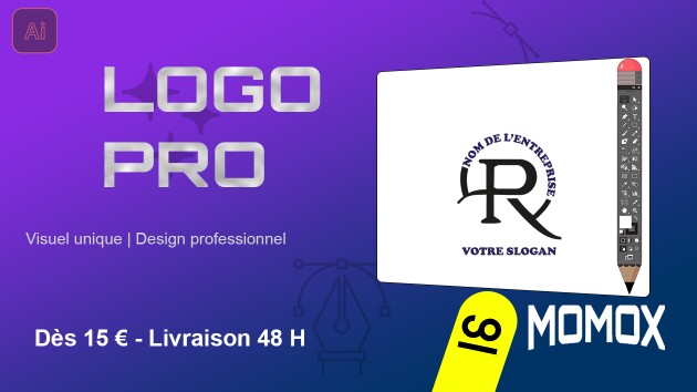 Je vais créer un logo professionnel, unique et 100% personnalisé pour ...