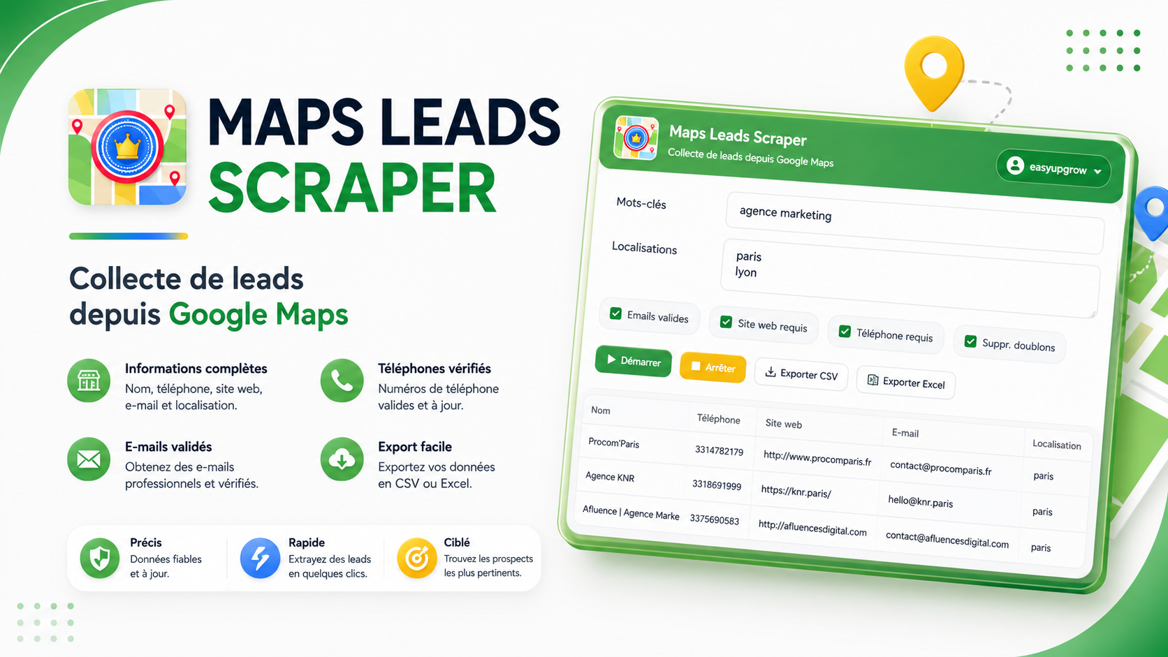 Maps Leads Scraper